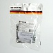 Выключатель 2-клавишный с индикатором (механизм), STEKKER, PSW10-9102-03, 250В, 10А, серия Эрна, черный - фото
