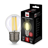 Светодиодная Лампа E27 Мощность 6W 2700K Transparent От Imperiumloft Imperiumloft 243946-26