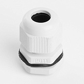 Сальник PG11 диаметр проводника 5-10 мм STEKKER, IP54, серый (DIY упаковка 2 шт) (без мембраны)