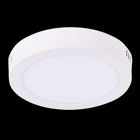 Светильник настенно-потолочный Белый LED 1*12W 4000K 795Lm Ra80 120° IP20 D160xH28 90-2 ST112.542.12 - фото