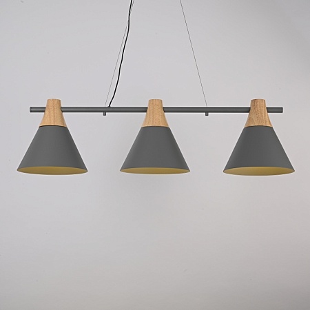 Реечный Подвесной Светильник Next Gray Imperiumloft 191620-26 - фото