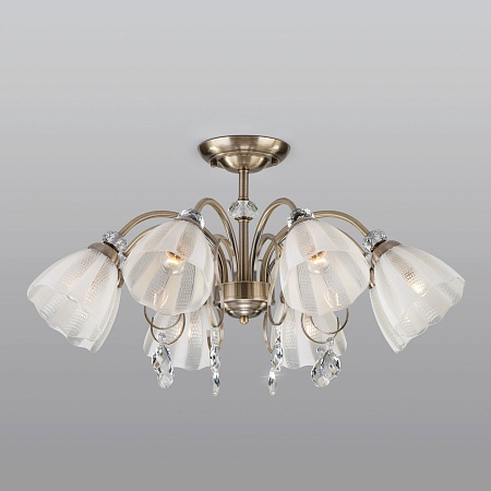 Потолочный светильник Eurosvet 30155/8 античная бронза - фото