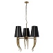 10207/6 Gold Подвесной светильник LOFT IT Brunilde - фото