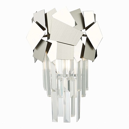 Бра ST-Luce Хром/Прозрачный, Хром E14 1*60W SL1232.101.01 - фото