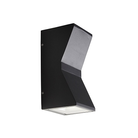 Светильник уличный настенный ST-Luce Черный кварцевый LED 2*7W 4000K SL088.431.02 - фото