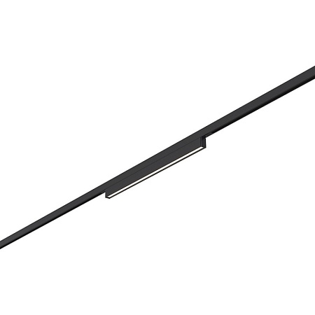 Магнитный трековый светильник Черный LED 1*8W 4000K 250Lm Ra>80 100° IP20 L300xW10xH18 ST665.446.08 - фото
