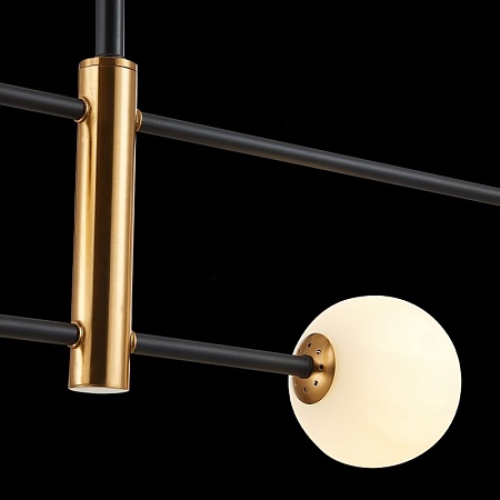 Светильник потолочный Черный, Бронза/Белый G9 4*5W SLE220103-04 - фото