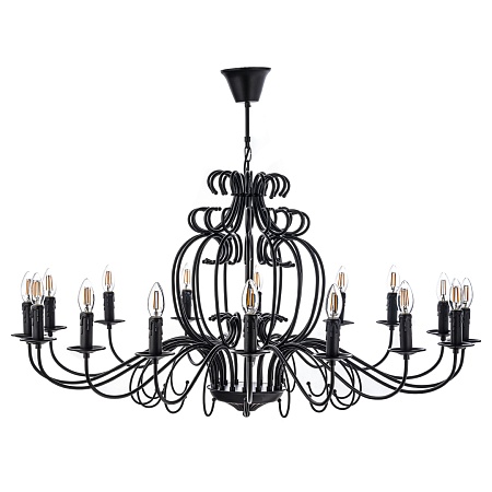 Подвесная люстра Arti Lampadari Amaro E 1.1.16 B - фото