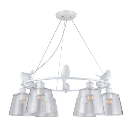 Подвесная люстра ARTE LAMP A4289LM-6WH - фото