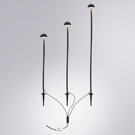 Грунтовый светильник Arte Lamp MOTUS A1081PA-3BK - фото