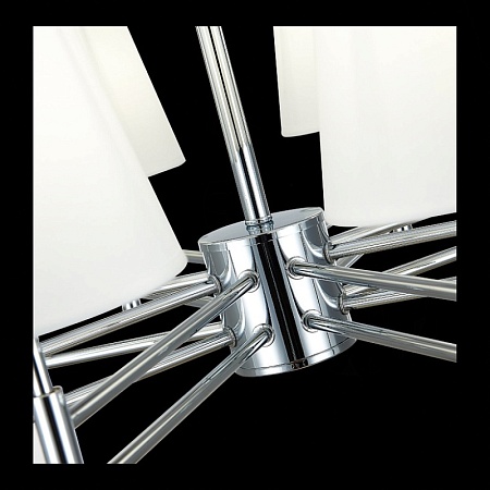 Светильник подвесной Хром/Белый E14 8*40W SLE105403-08 - фото