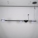 Реечный Подвесной Светильник Palma Wall Lamp 3 Шара + 1 Вазон Горизонтальная Imperiumloft 204173-22 - фото