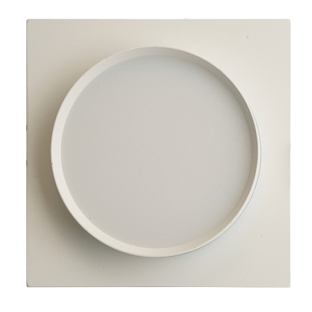 Светильник встраиваемый Feron DL506 потолочный GX53 белый квадрат - фото