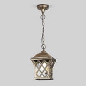 Уличный подвесной светильник Cassiopeya H черное золото IP44 Cassiopeya H черное золото Elektrostandard