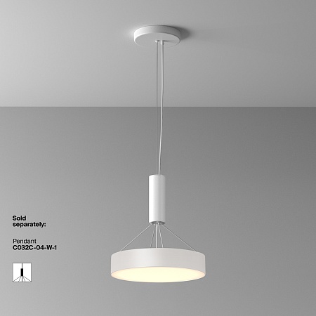 Потолочный светильник Technical Zon C032CL-36W3K-RD-W - фото