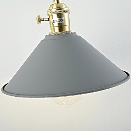 Бра С Подвесным Плафоном Braid Wall Gray Imperiumloft 181877-26 - фото