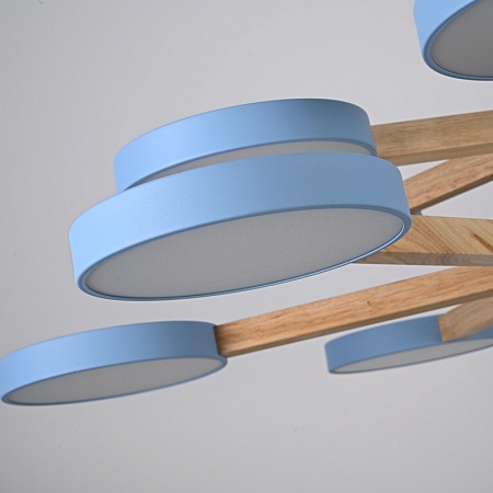 Подвесная Люстра Turna Dbl L12 Blue Imperiumloft 229092-26 - фото