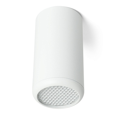 Светильник потолочный Feron ML184 Barrel ECHO MR16 GU10 35W 230V, черный, с антибликовой сеточкой - фото