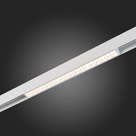 Магнитный трековый светильник Белый LED 1*18W 3000K 1 407Lm Ra>80 36° IP20 L331xW22xH44 ST361.536.18 - фото