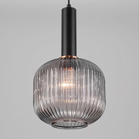 Подвесной акцентный светильник Eurosvet 50182/1 дымчатый - фото