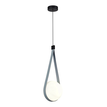 Светильник подвесной ST-Luce Черный, Голубой/Белый E27 1*60W SL2002.423.01 - фото