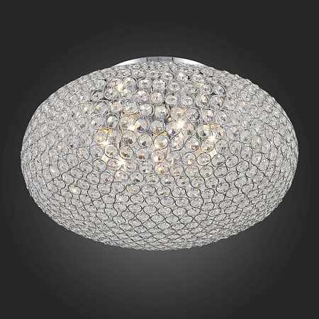 Люстра потолочная ST-Luce Хром/Хром, Прозрачный E14 8*40W SL753.102.08 - фото