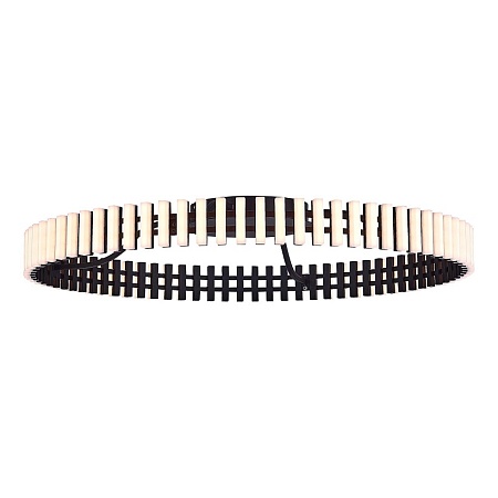 Люстра потолочная ST-Luce Черный/Белый LED 1*50W 3000K SL6203.402.50 - фото