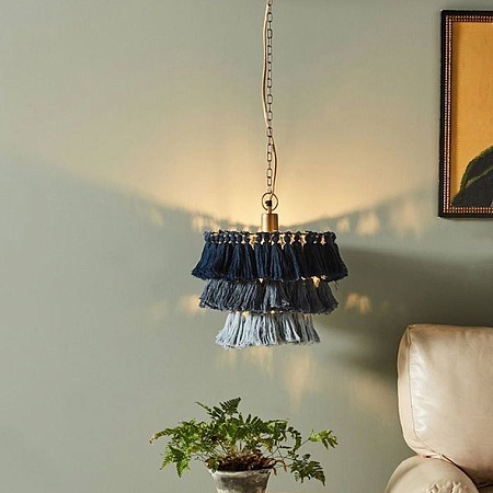 Настенный Светильник Tassel Wall Синий Градиент Imperiumloft 178399-26 - фото