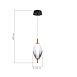 Светильник подвесной ST-Luce Черный/Белый, Дымчатый LED 1*8W 3000K SL6130.403.06 - фото