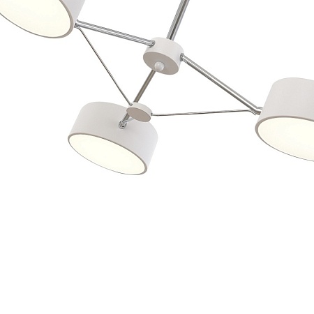 Светильник потолочный Белый, Хром/Белый LED 3*10W SLE6005-502-03 - фото