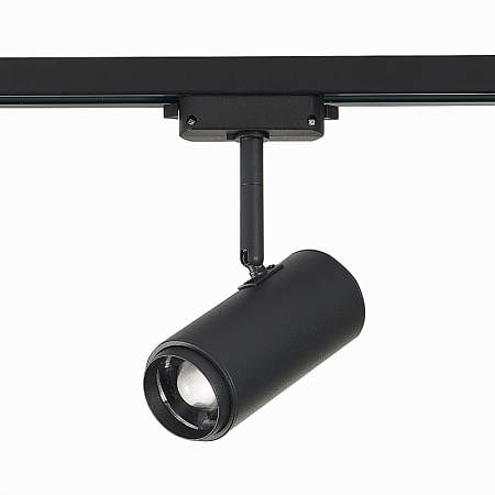 Св-к трек. Zoom Черный LED 1*12W 4000K 1 200Lm Ra>80 15-60° IP20 L137xW59xH179 170-240V ST600.446.12 - фото