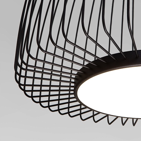 Подвесной светильник Eurosvet 40010/1 LED черный - фото