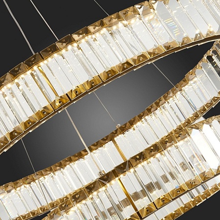 Люстра подвесная ST-Luce Латунь/Прозрачный LED 1*70W 4000K SL1622.303.02 - фото