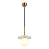 Светильник подвесной ST-Luce Латунь/Латунь, Белый G9 LED 1*5W 4000K SL1191.353.01