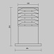 Ландшафтный светильник Outdoor Bronx O576FL-01GR - фото