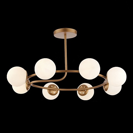 Светильник потолочный Золотистый/Белый E14 8*40W SLE220602-08 - фото