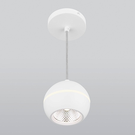 Подвесной светодиодный светильник DLS023 9W 4200K белый Elektrostandard - фото