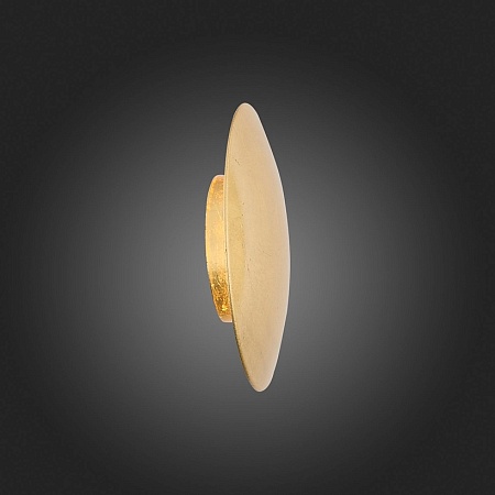 Светильник настенный ST-Luce Сусальное золото/Сусальное золото LED 1*6W 3000K SL457.201.01 - фото