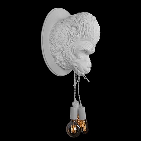 10178 White Настенный светильник LOFT IT Gorilla - фото