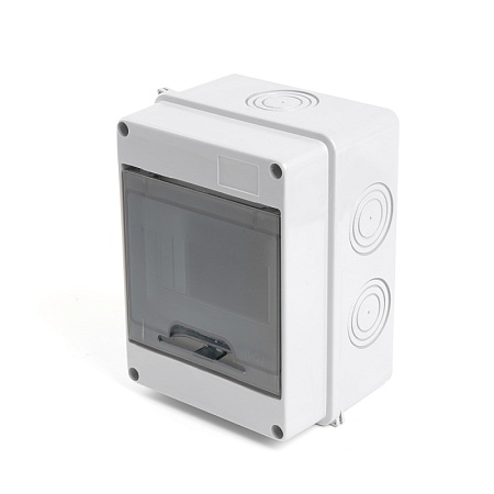 Бокс настенный STEKKER EBX50-1/05-65 5 модулей, пластик, IP65 - фото