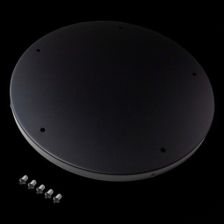 Потолочное крепление на 5 ламп (круглое) ST-Luce Черный SL001.403.05 - фото