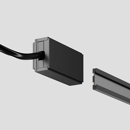 Трековая система Technical гибкая на стену чёрная 200x200x200 TS-Z-200-TR204-1-12W3K-B