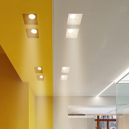 10356B Гипсовый встраиваемый светильник под покраску LOFT IT Ghost - фото