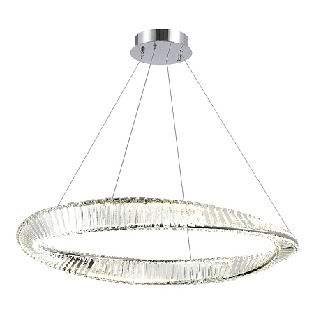 Светильник подвесной ST-Luce Хром/Прозрачный LED 1*58W 4000K SL6204.121.01 - фото
