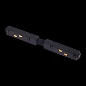 Коннектор питания прямой для магнитного шинопровода ST-Luce Черный ST006.439.00