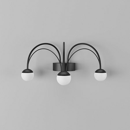 Настенный светильник Eurosvet 90031/3 черный - фото