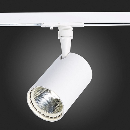 Св-к трек. Белый LED 1*20W 4000K 1 800Lm Ra≥90 36° IP20 L118xW78xH174 100-240V ST351.546.20.36 - фото