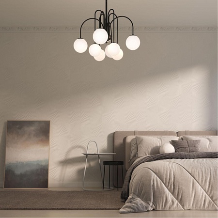 Люстра на штанге Arte Lamp MEBSUTA A1675LM-8BK - фото