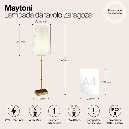 Люстра Maytoni H001CL-05BS - фото