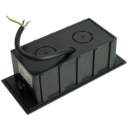 Светодиодный светильник Feron LN012 встраиваемый 5W 4000K, IP65, черный - фото